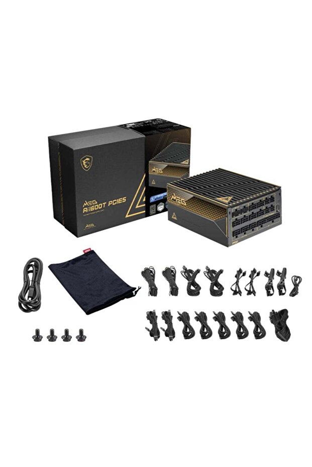 MEG Ai1600T PCIE5 1600W 80 PLUS Titanium Fully Modular PSU