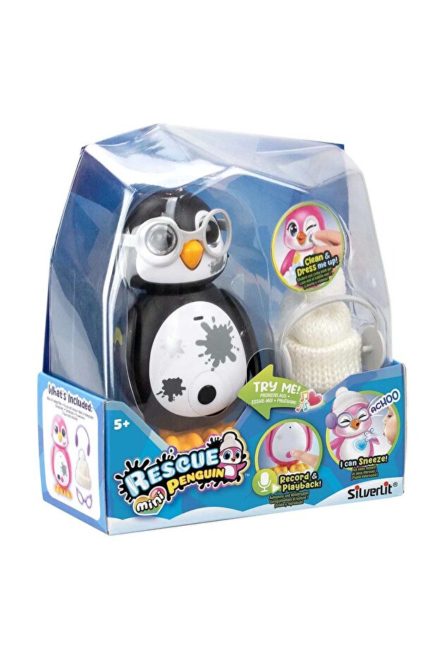 روبوت إنقاذ البطريق الأسود الصغير الذكي - 2