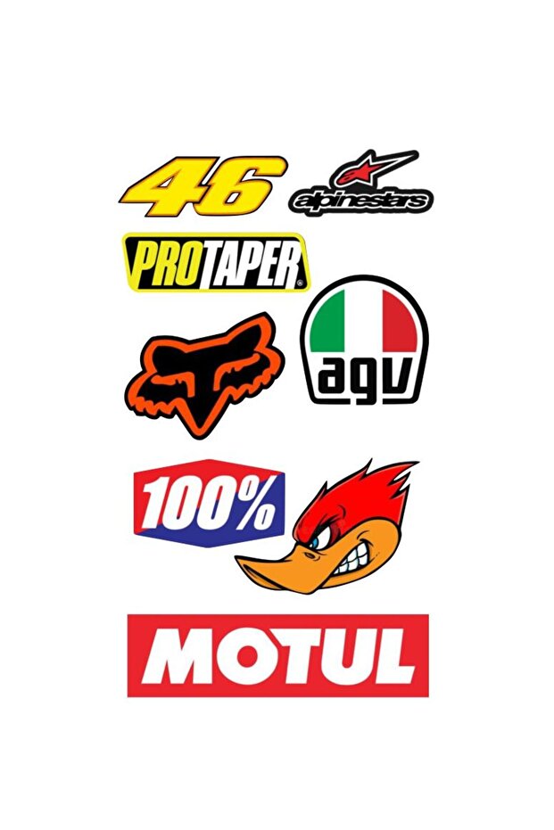 Auto Motorcycle Mixed Fairing Set 30X19Cm