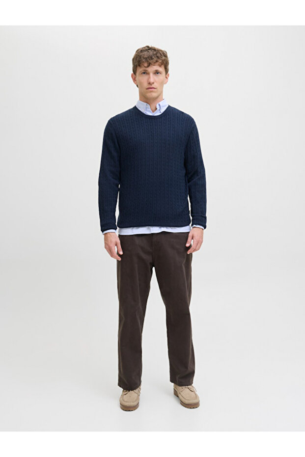 JJEEMIL Textured Cable Knit Sweater - 4