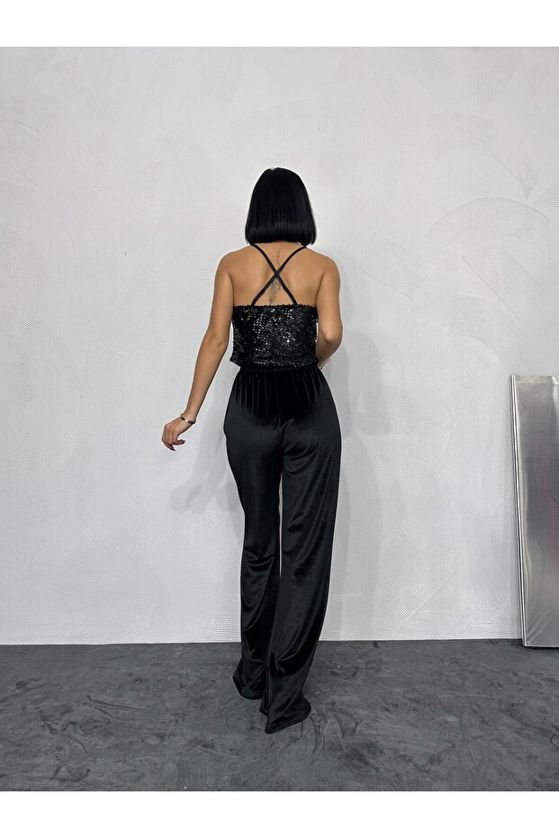 Askılı Degaje Bluz - 2