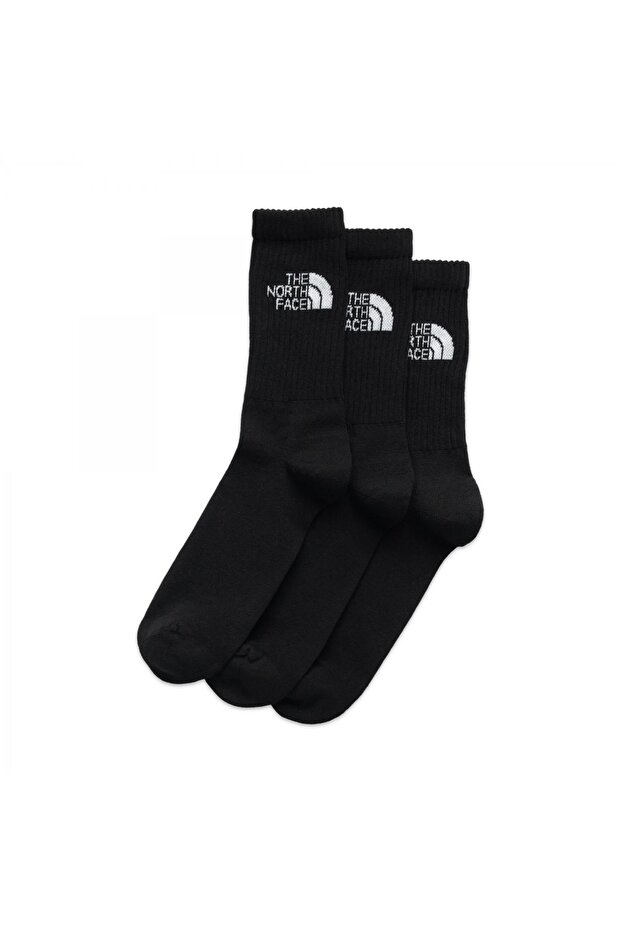 Nf0A8Ekx Everyday Standard Crew Sock 3P Black Unisex Socks