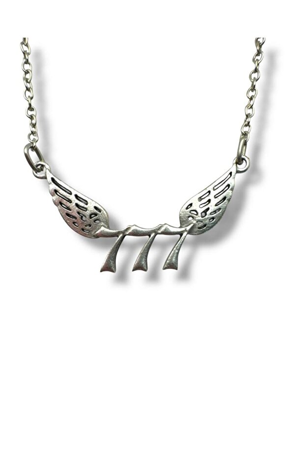 777 Angel Number Unisex Necklace – Spiritual and Meaningful Design with 60 cm Chain