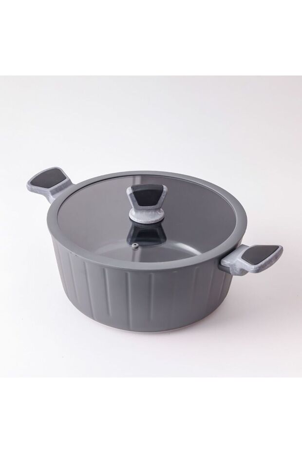 Stella Casserole with Lid 24cm – Durable PFOA-Free Cooking Pot, Induction Compatible