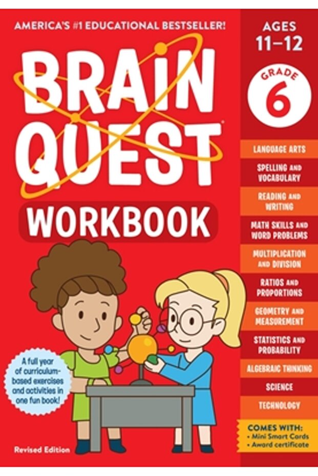 Brain Quest Workbook: 6th Grade Revised Edition - 1