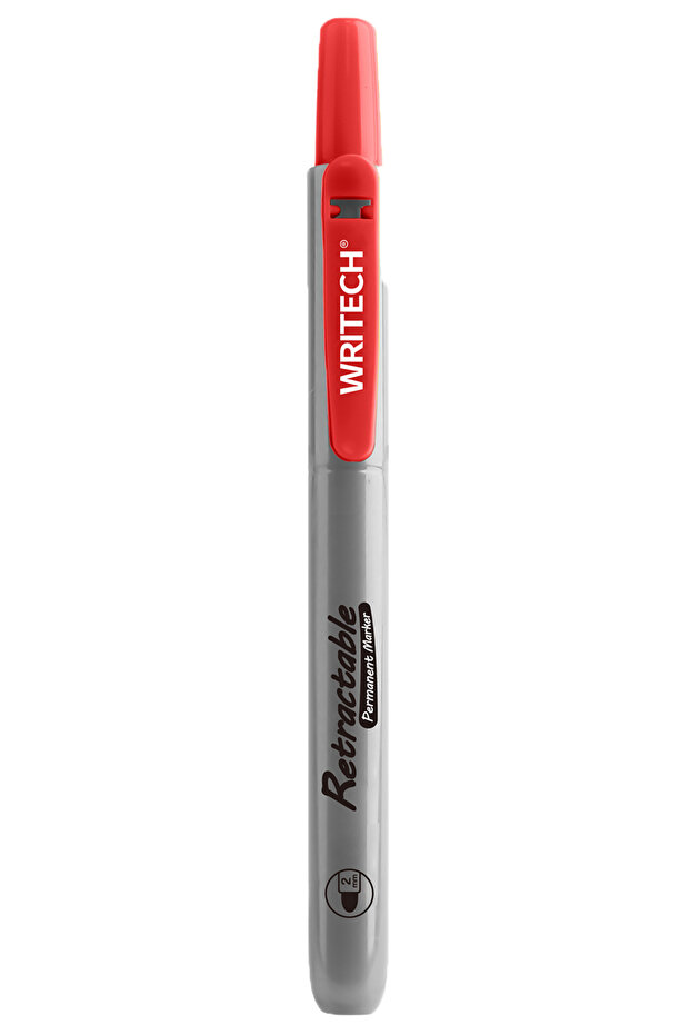 Marker permanent retractabil Writech, diverse culori - 1