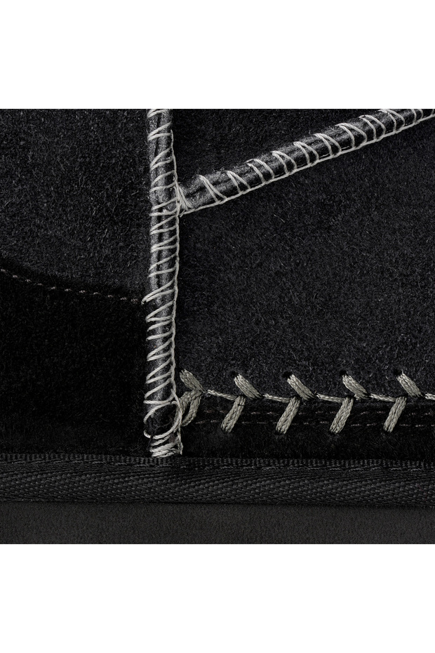 Classic Ultra Mini Biarritz Kadın Siyah Bot - 7