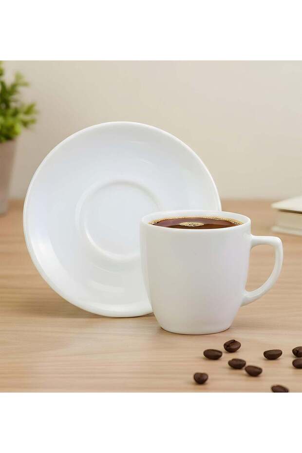White Color Turkish Coffee Cup
