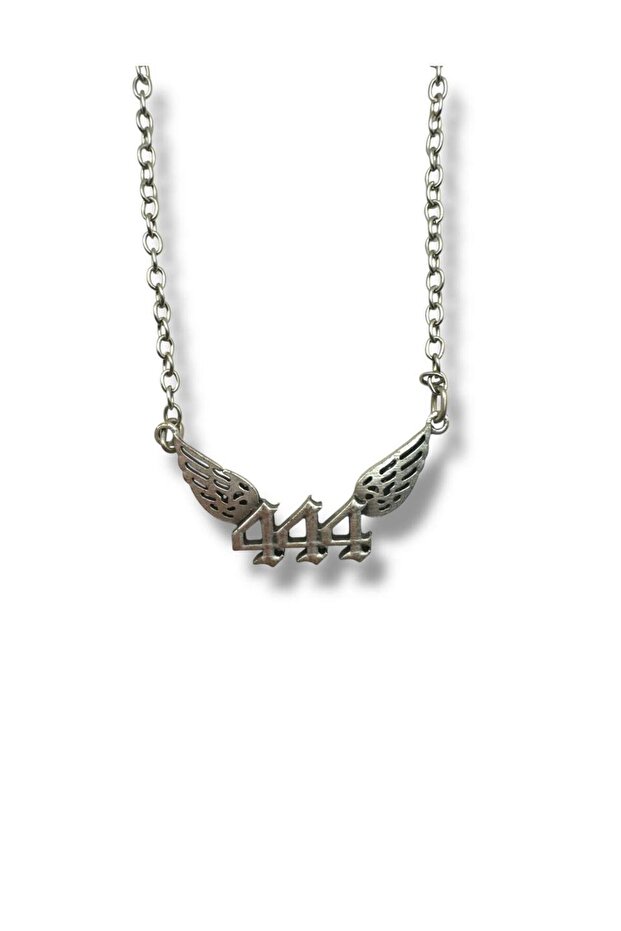 444 Angel Count Unisex Necklace – Spiritual and Meaningful Design with 60 cm Chain