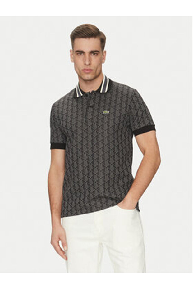 Polo bărbătesc DH1417 negru - 2