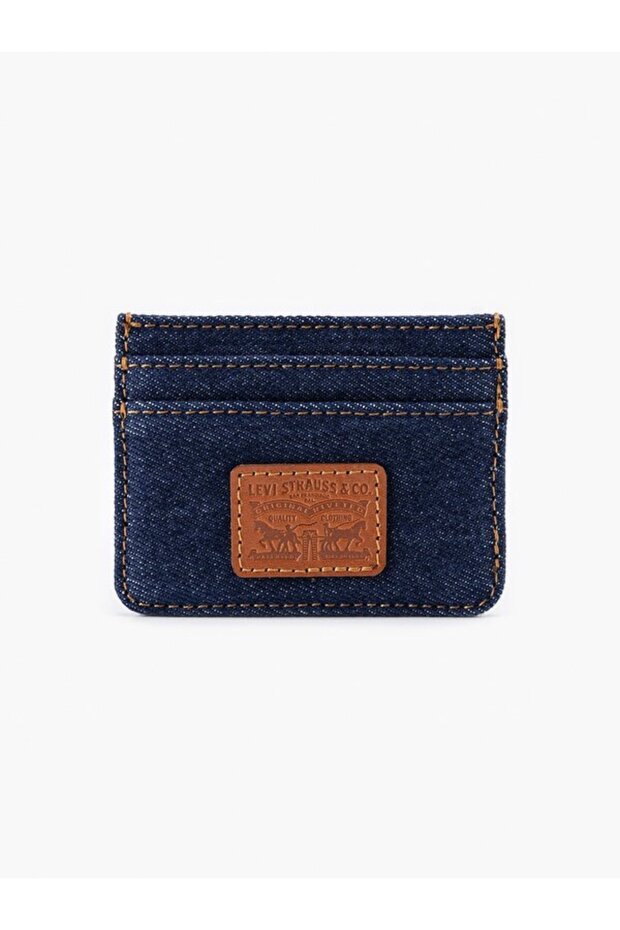 Men's Dark Blue Jean Card Holder Jeans Wallet 0020B-0000
