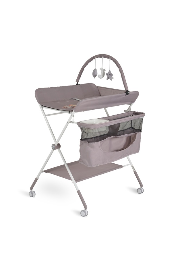 Kaskada multifunctional changing table, foldable, height-adjustable, with toy bar - 1