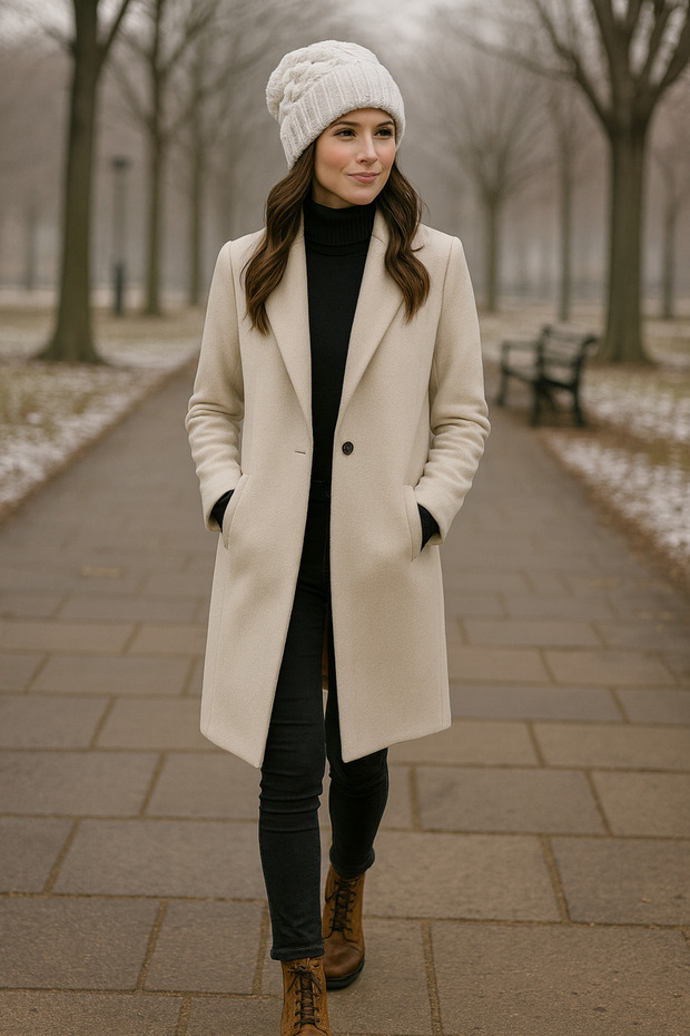 SEPET MODEL ZARİF ÖRGÜ DESENLİ BERE - 7