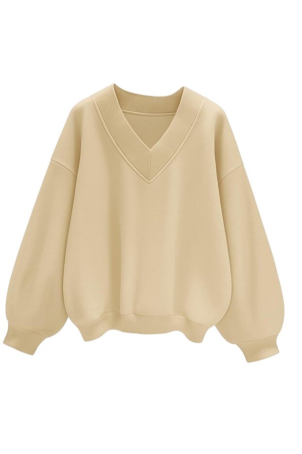 Unisex V-Neck Sweatshirt