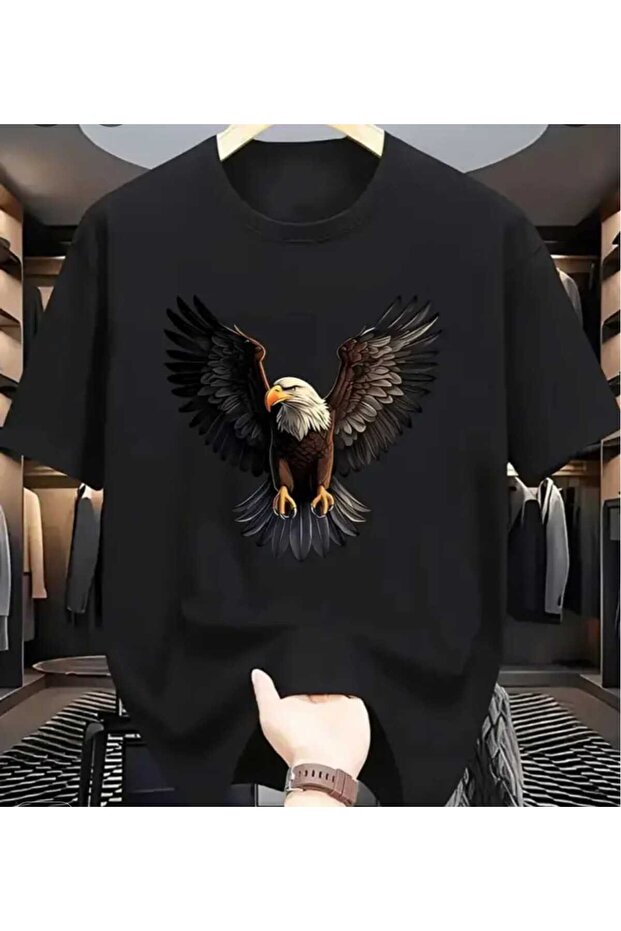 Men's Eagle Printed T-Shirt