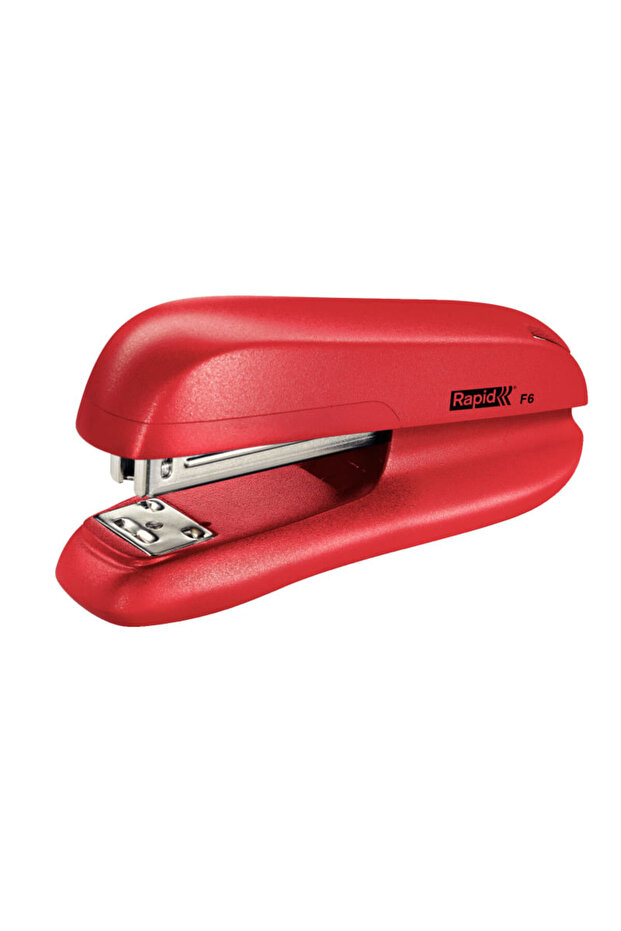 F6 plastic stapler 20 sheets closed/open stapling red box - 1