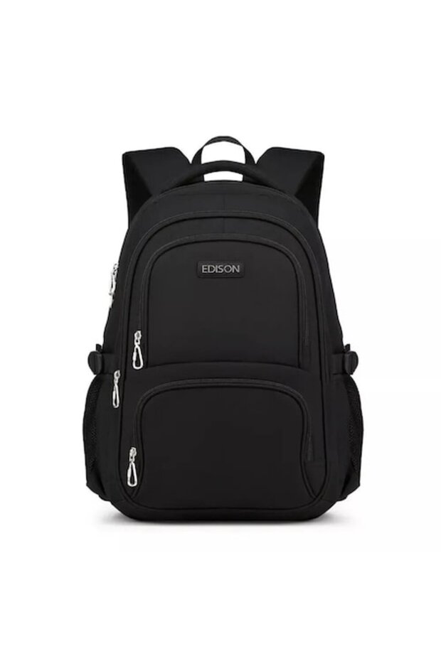 Edison School Backpack, Black - 1