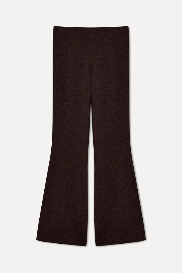 FLARE FIT ÖRME PANTOLON - 1