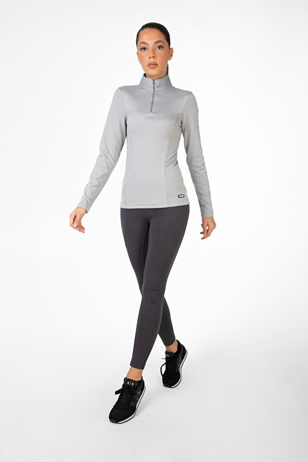 Binici Bluzu Dik Yaka termal - 3