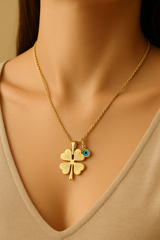Zircon Clover Women's Necklace