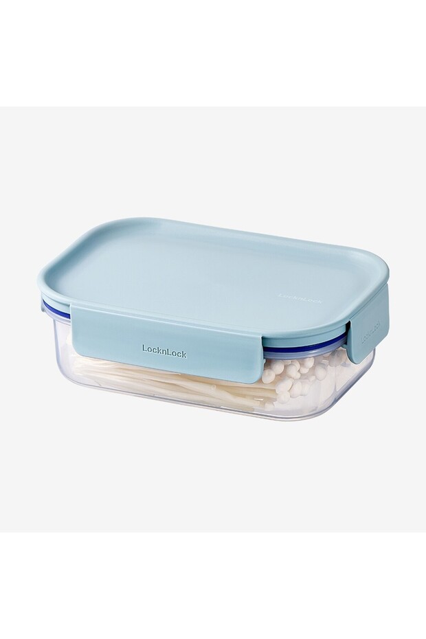 Classic Plus Rectangle Food Container 910ml – Mint, 4-Side Locking, Stackable & Leakproof - 2