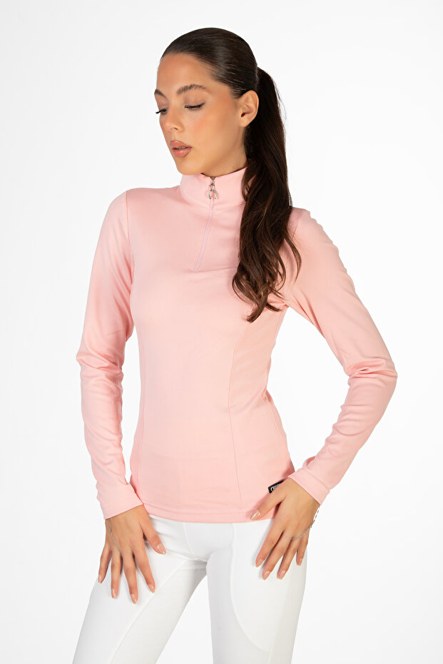 Binici Bluzu Dik Yaka termal - 3