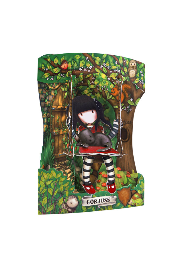 Felicitare 3D Swing Cards Gorjuss Ruby - 1