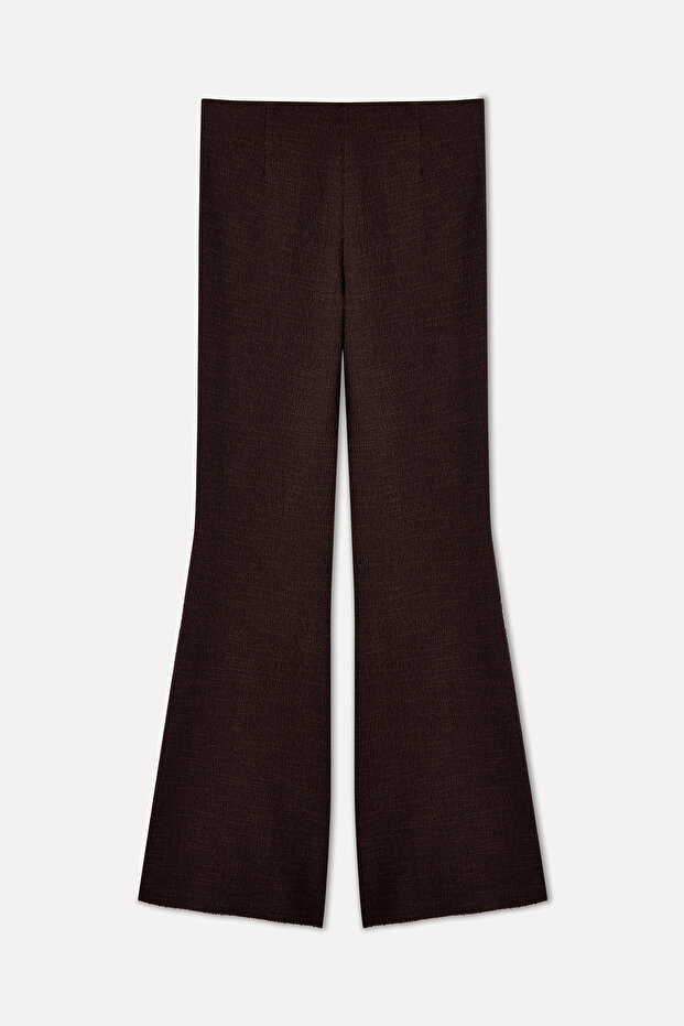 FLARE FIT ÖRME PANTOLON - 2
