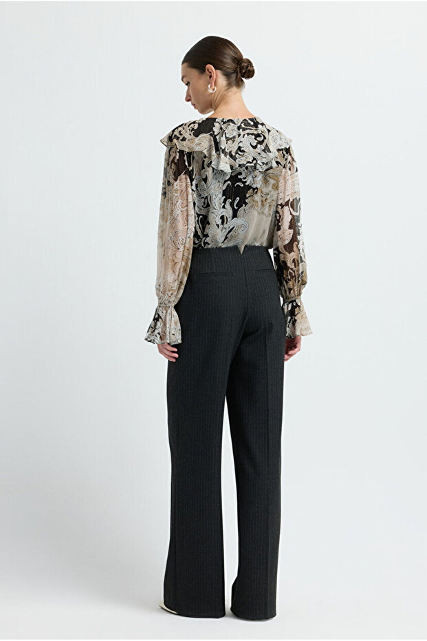 Çizgili Pantolon - 7