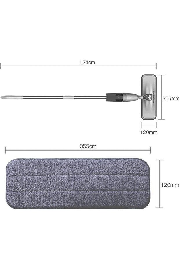 Replacement Pads for Mop - 6