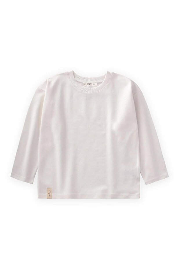 Seasonal Basic T-Shirt 8-14 Years Off-White