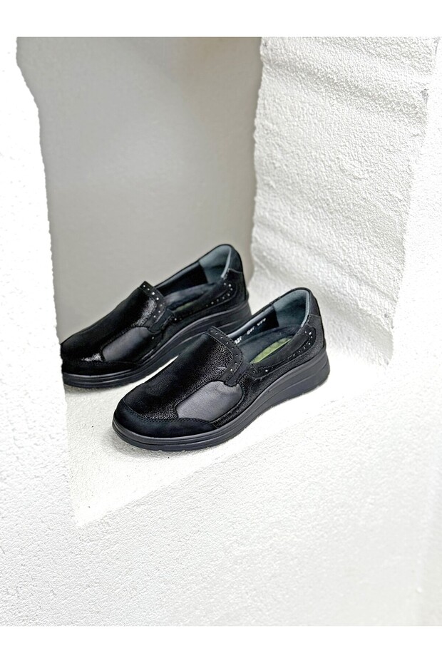 Faye 21327 Genuine Leather Orthopedic Hallux Shoes for Women