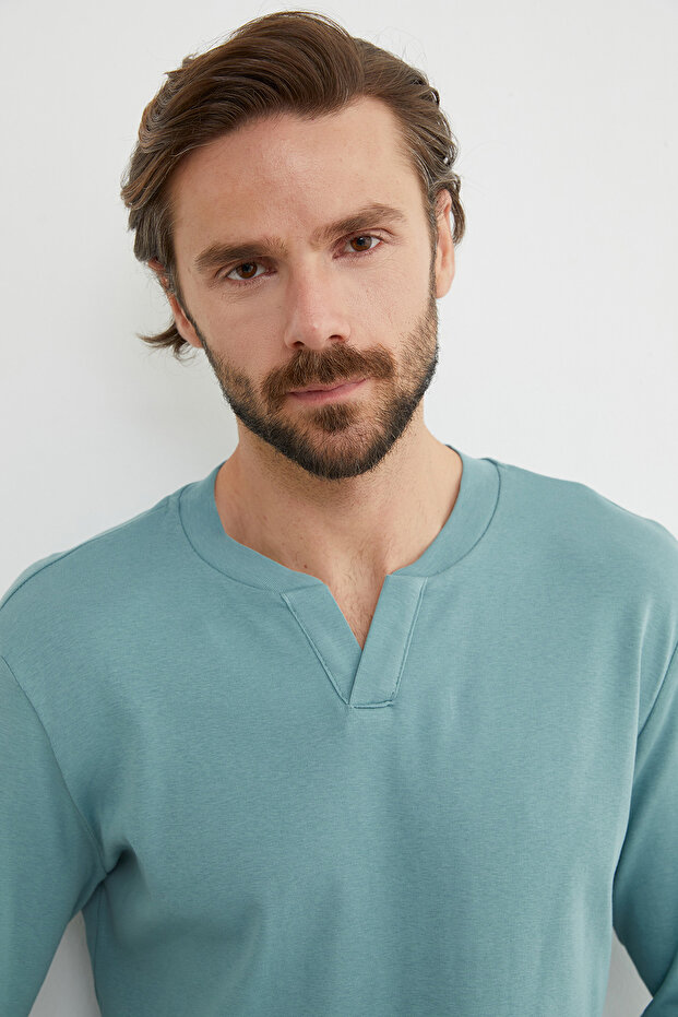 Basic V Yaka Ribanalı Body - 5