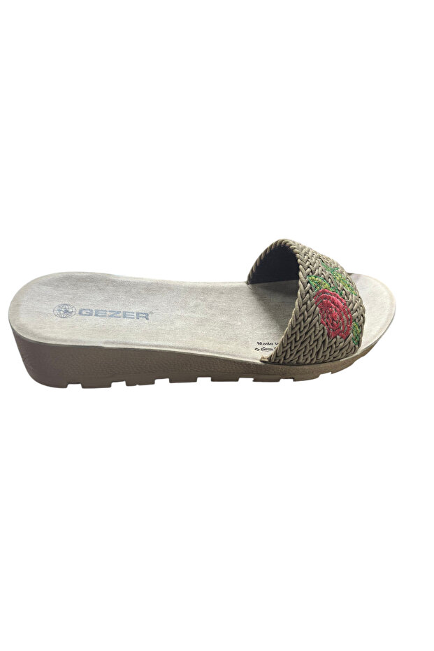 Konay 12743a ev içi Hasır örgü terliği - 1