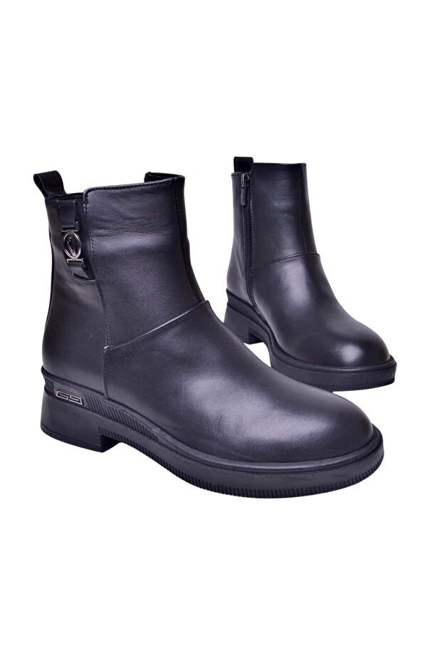 Kadın Deri Bot 26103758K - 3