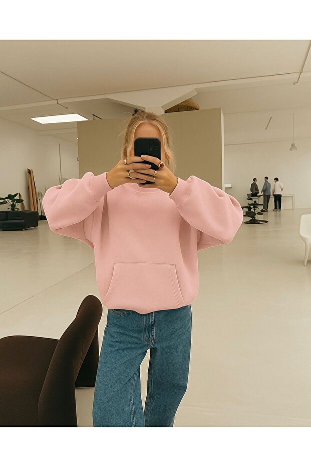 3-Ply Combed Cotton Unisex Hooded Sweatshirt