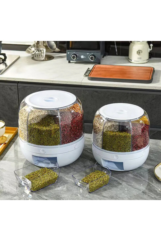 Grain Storage Box – Airtight Food Container with Lid | Moisture-Proof, Durable & Large Capacity - 4