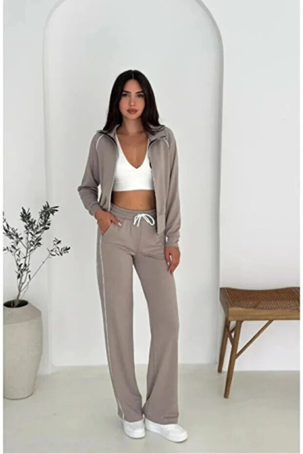 Σετ φόρμας Modal Fabric Stripe - 6