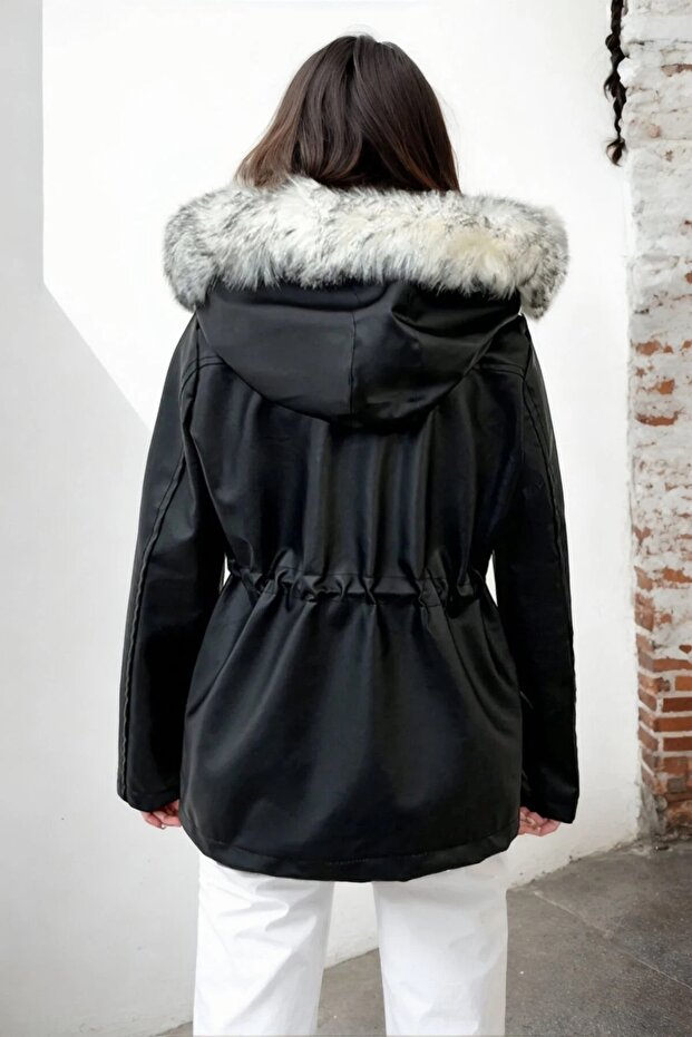 Deri Bomber Deri Ceket - 3