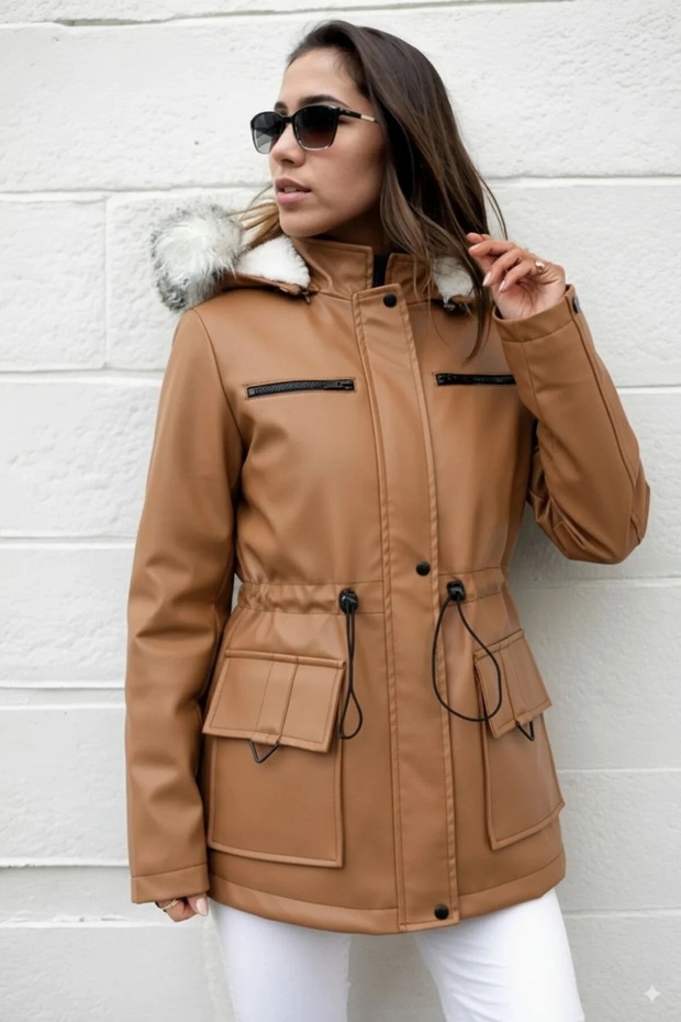 Deri Bomber Deri Ceket - 3