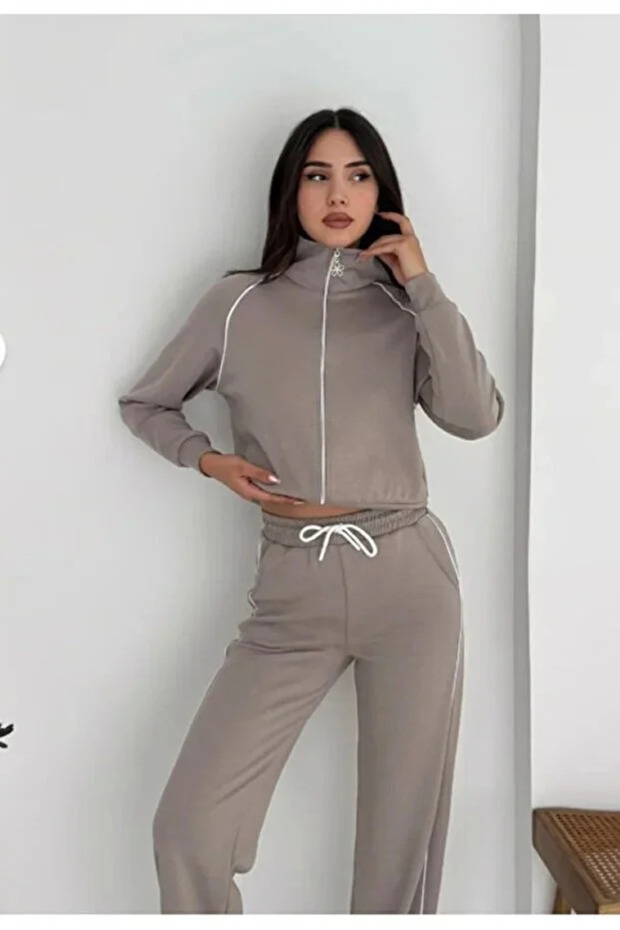 Σετ φόρμας Modal Fabric Stripe - 3