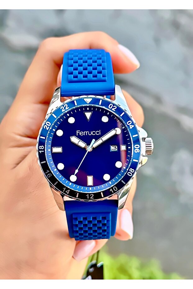 Original 2 Years Warranty Silicone Cord Men's Wristwatch Waterproof Bracelet with Gift