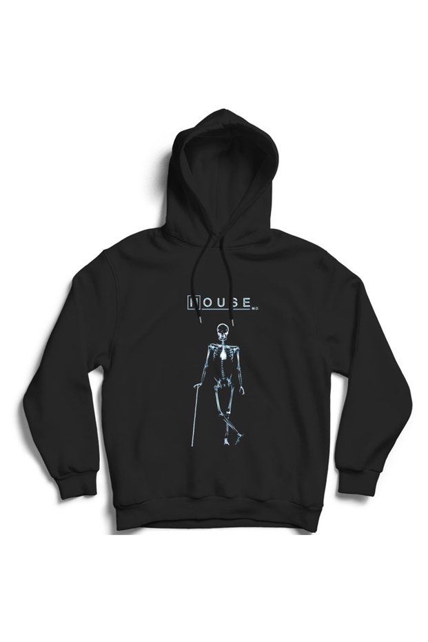 House, Dr. House, Tv Series, Printed Unisex, Cotton Hooded Sweatshirt Hoodie