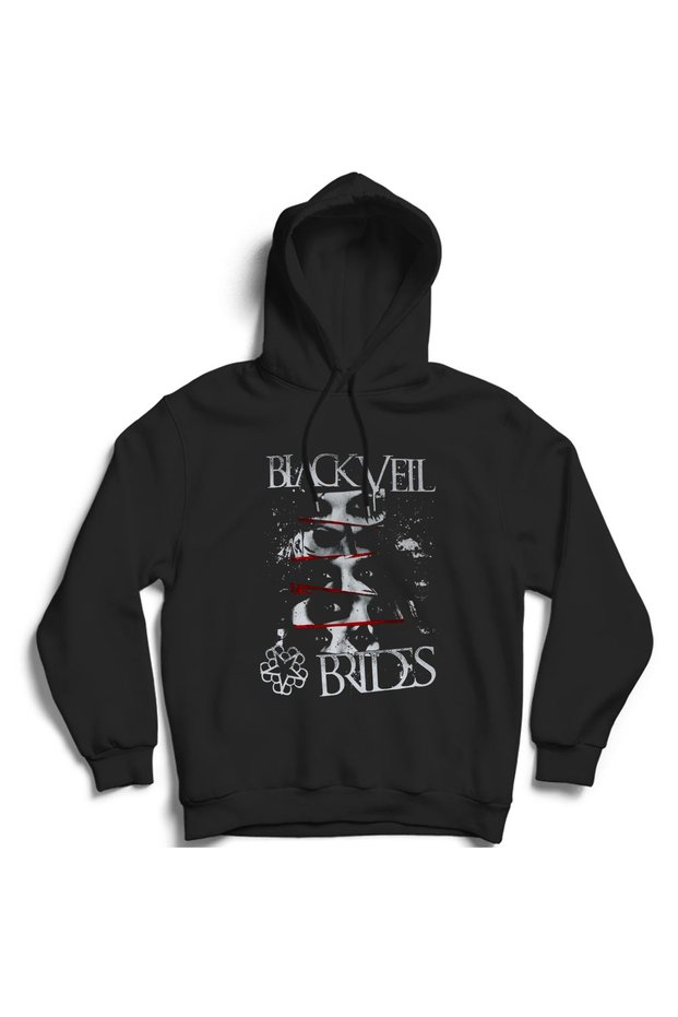 Black Veil Brides, Bloody Lines, Rock Metal Music Band Unisex, Cotton Hooded Sweatshirt Hoodie