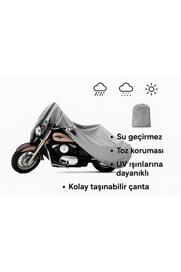 Volta Vsr Electric Rear Bag Compatible (Connection and Lock Compatible) Gray - 4