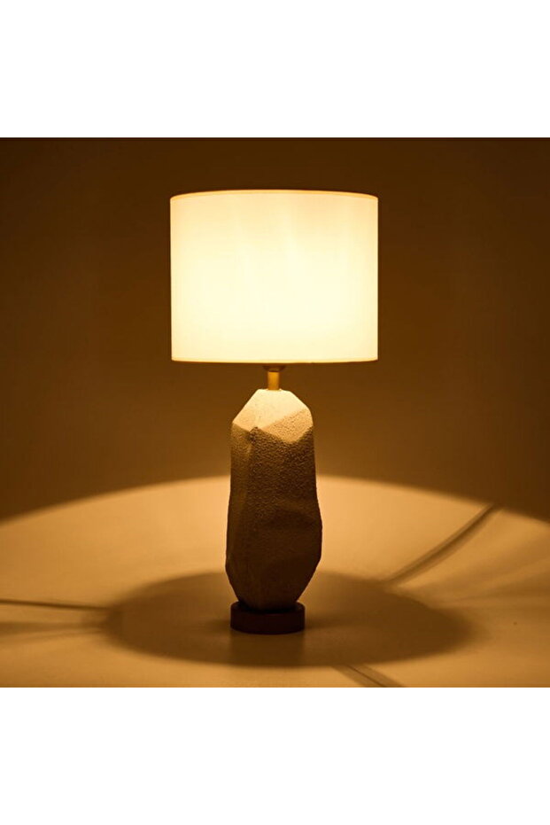 Lighting Solid Abajur - Gri / Krem - 2