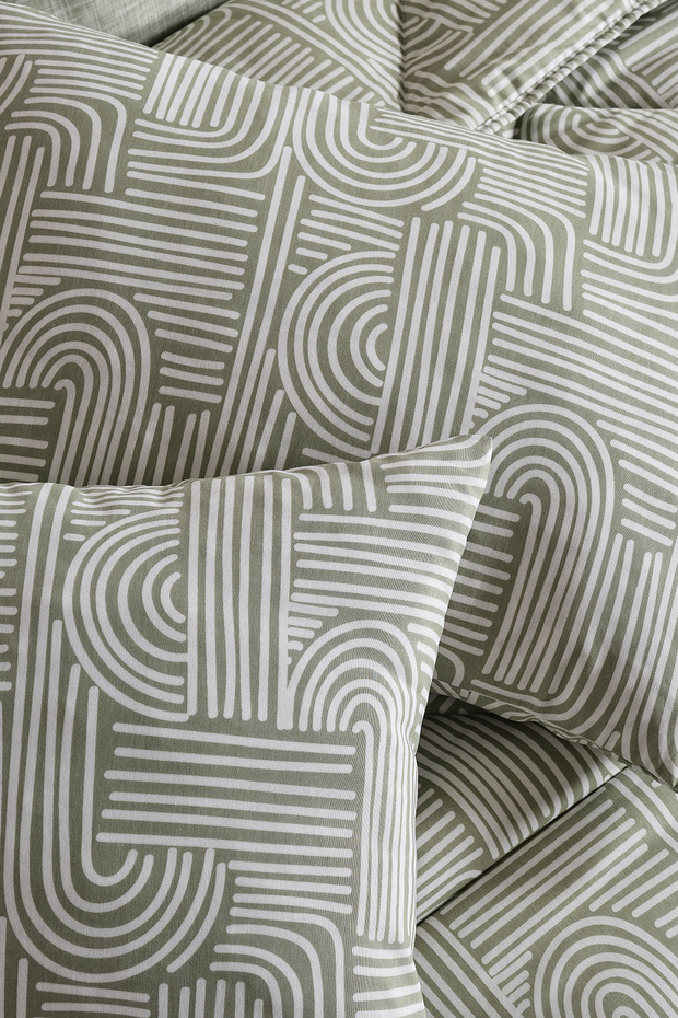 Nola Easy Cotton Comforter Set Tek Kişilik Adaçayı - 5