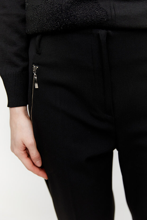 Dar Paça Kışlık Pantolon - 4