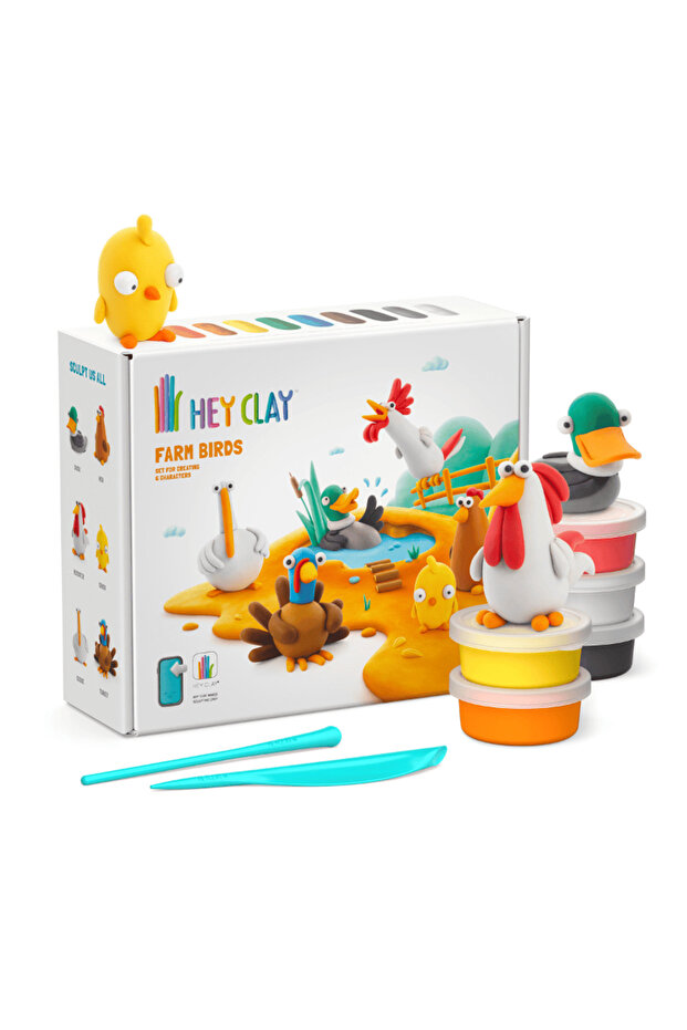 Creative Clay Set - Poultry - 1