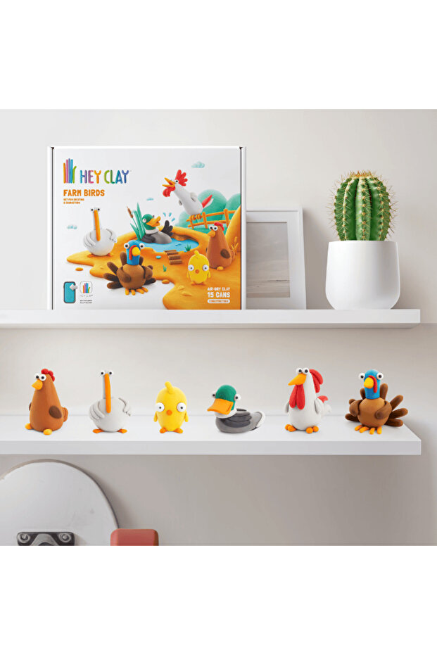 Creative Clay Set - Poultry - 8